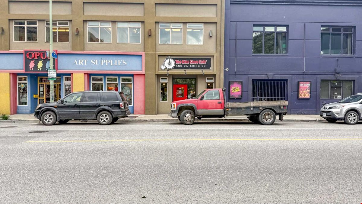 High profile commercial strata unit available in the heart of Kelowna’s Cultural District.