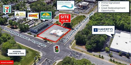 Preview of Retail space for Sale at 11847 Jefferson Avenue