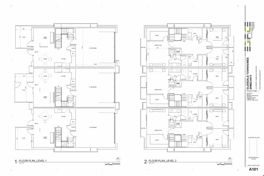 33 Townhomes READY TO BUILD in Glendale