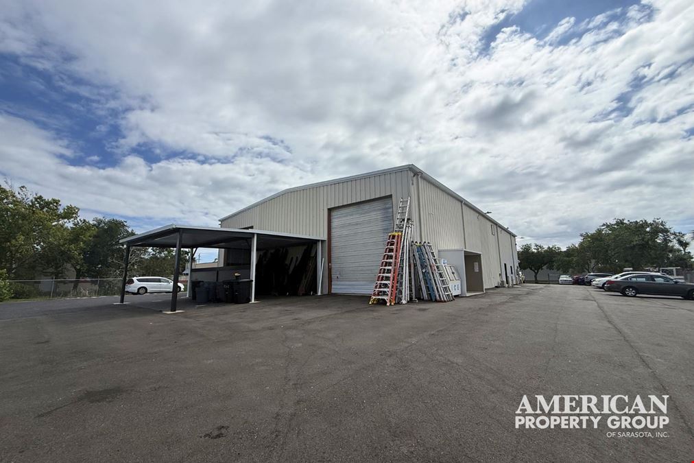 Industrial Building with Fenced Yard