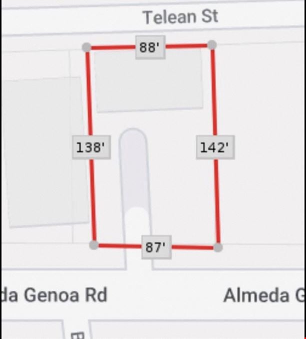 6715 Almeda Genoa Rd, Houston, TX 77075- 3,000sf bldg, 12,219sf lot