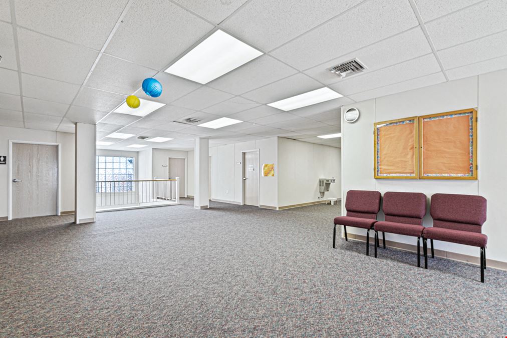 35,000 SF Church & 20,000 SF Youth Center For Sale in Downtown Greenville, TX