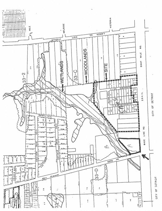 NEC 8 Mile Rd & Berg Rd