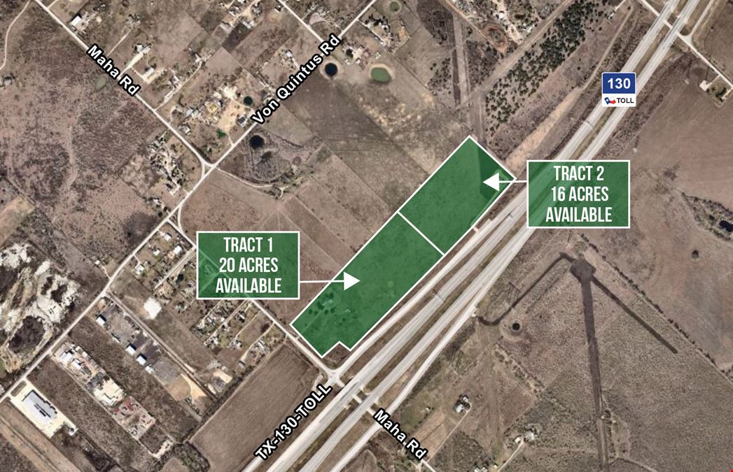 TX-130 & Maha Loop Rd - 36.594 ACRES