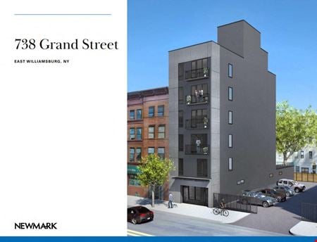 Preview of commercial space at 738 Grand St