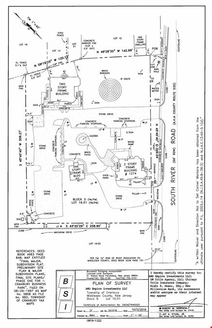 Proposed ±100,000 SF 3-story self-storage facility