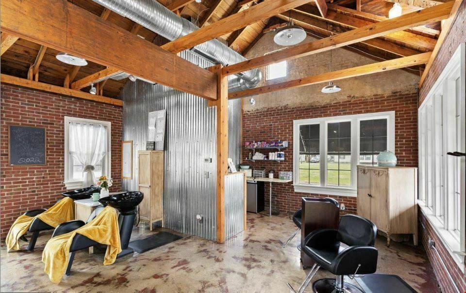 Modern Salon in the R-2 District