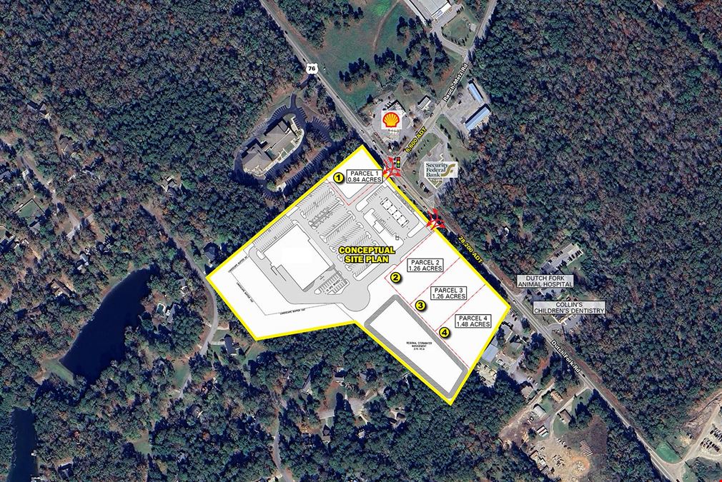 Dutch Fork Rd & Rauch-Metz Rd