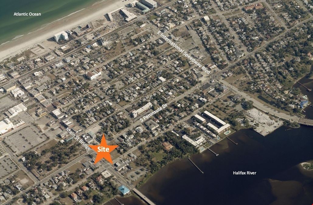 Main Street Daytona Beach - 1 Acre Lit Corner