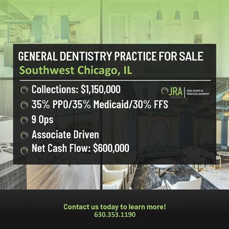 Preview of commercial space at #1156174 - General Dentistry Practice For Sale - Southwest Side Chicago