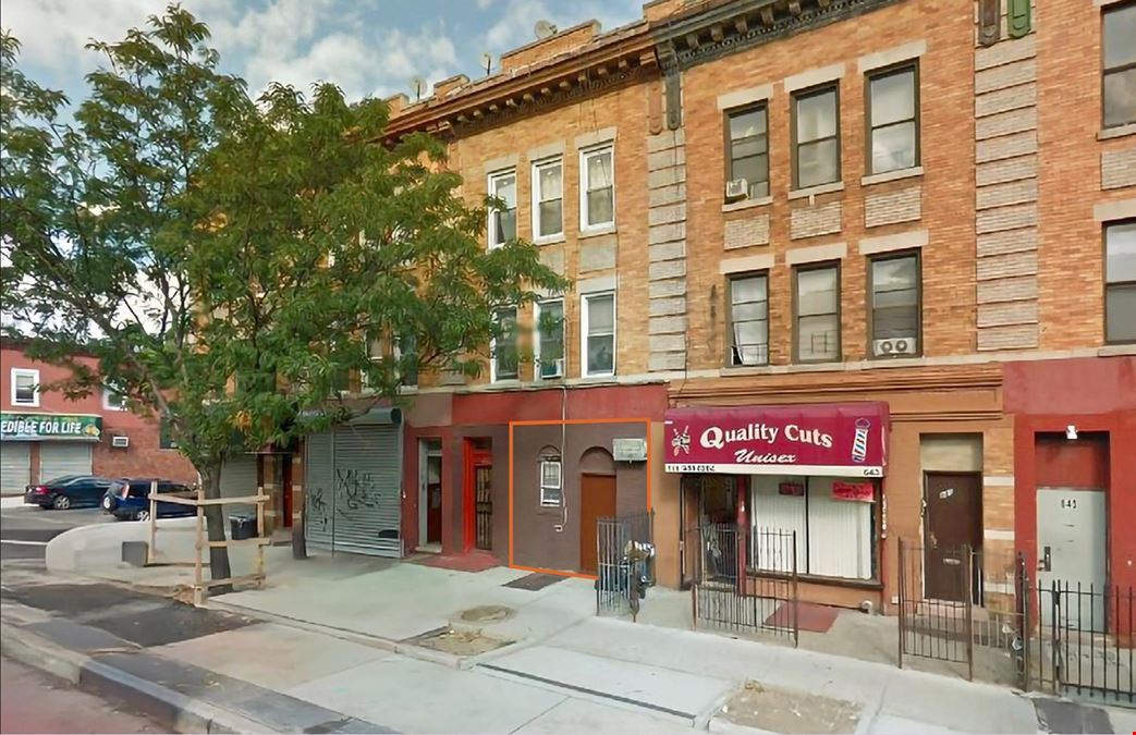 1,000 SF | 639 Rogers Avenue | Newly Renovated Retail Space with Glass Frontage for Lease