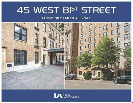 Preview of Retail space for Rent at 45 W 81st St