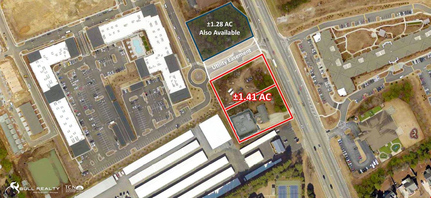 Two Adjoining Parcels | ±1.41 Acres | Commercial Development Opportunity