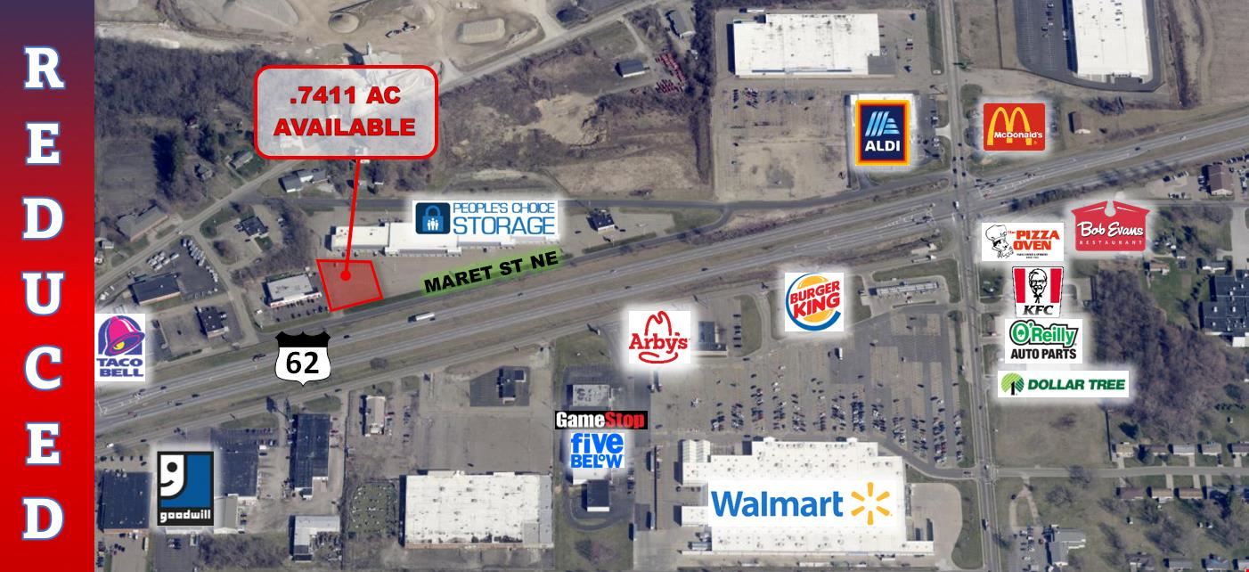 .74 AC RETAIL ZONED LAND FOR SALE