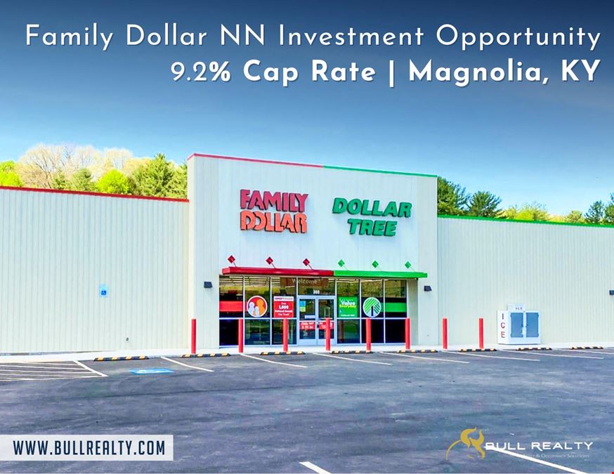 Family Dollar NN Investment Opportunity | 9.2% Cap Rate | Magnolia, KY