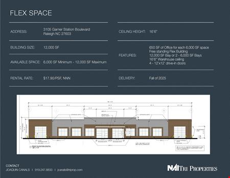 Preview of commercial space at 3105 Garner Station Boulevard