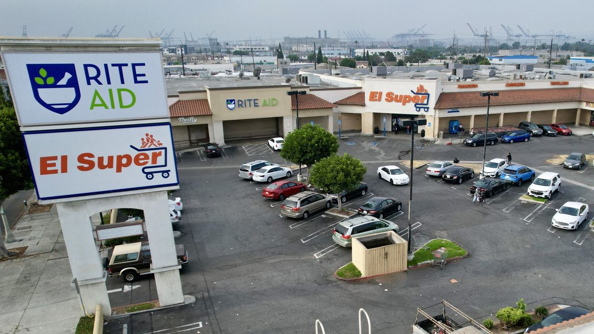 El Super Grocery + Rite Aid Anchored Shopping Center