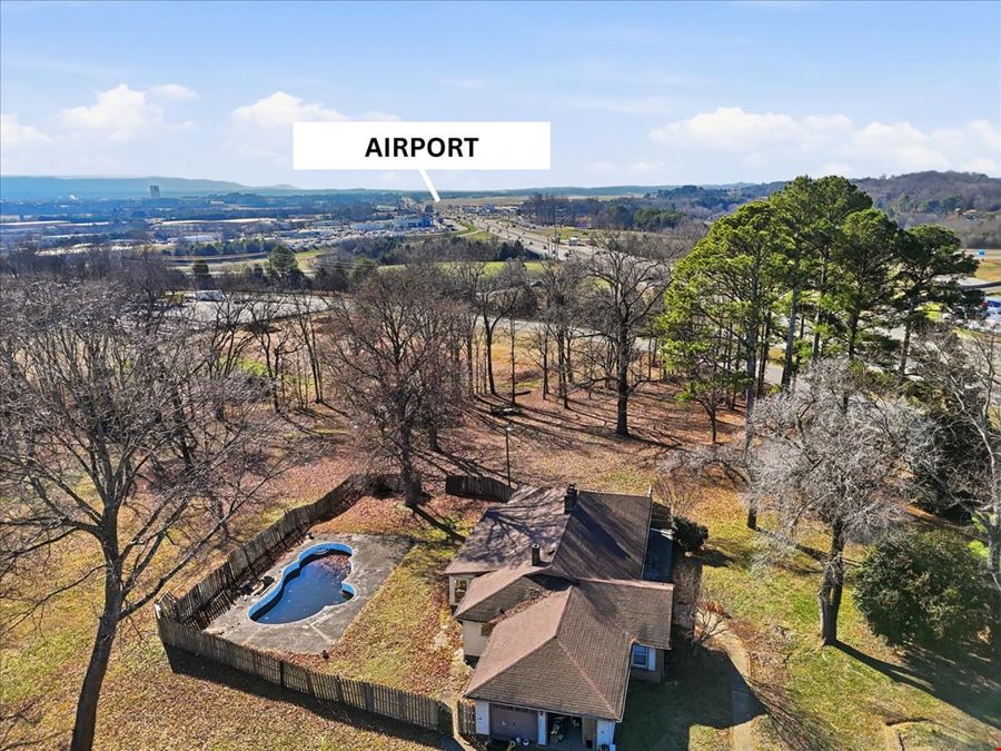 Exceptional 2.63 Acres Near Airport
