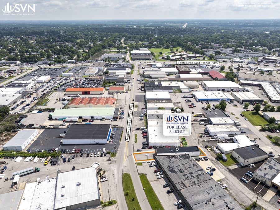 3,483 SF Lexington Industrial Space