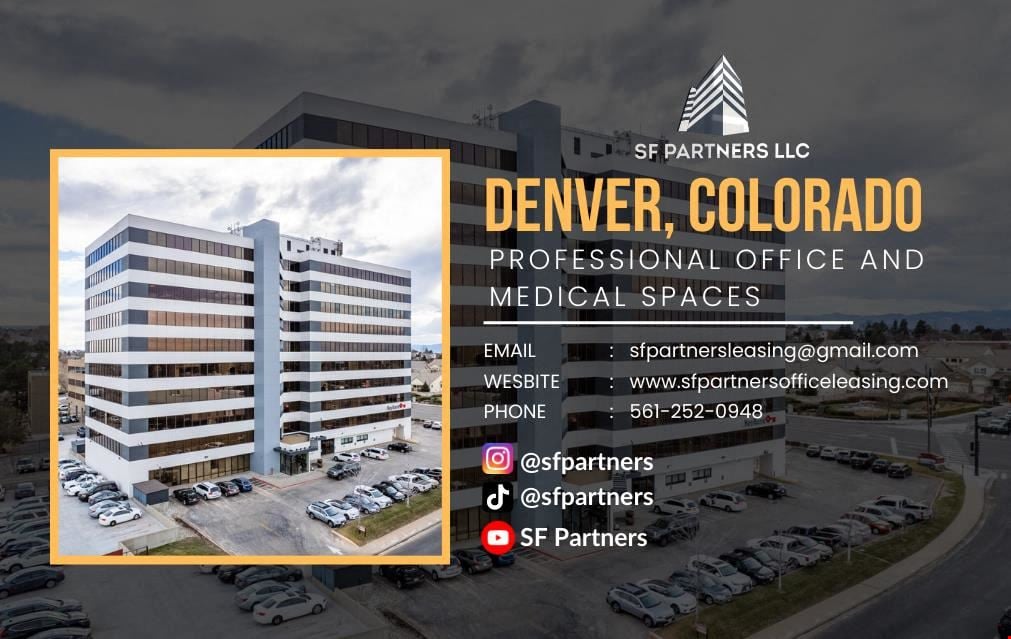2143 SF Suite 700 Professional and Medical Office Space