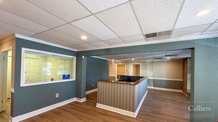 ±2,100-SF Office Building Located Directly off N Pleasantburg Drive