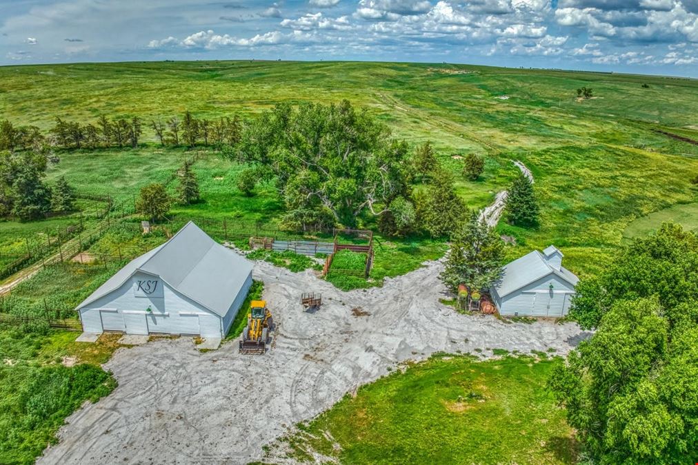 ±1,320 Acre High Fence Hunting and Agricultural Ranch in Jennings, Kansas