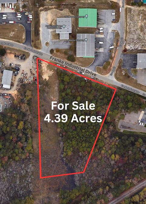 4.39 Acres in Bobby Jones Business Park