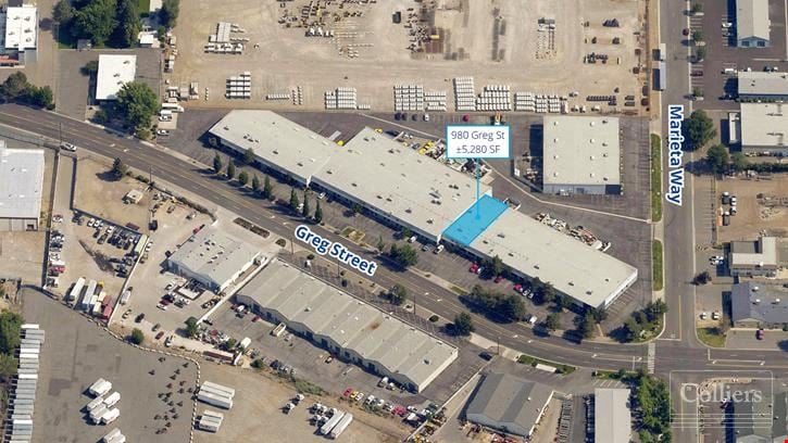 Preview of Industrial space for Rent at 980 Greg St