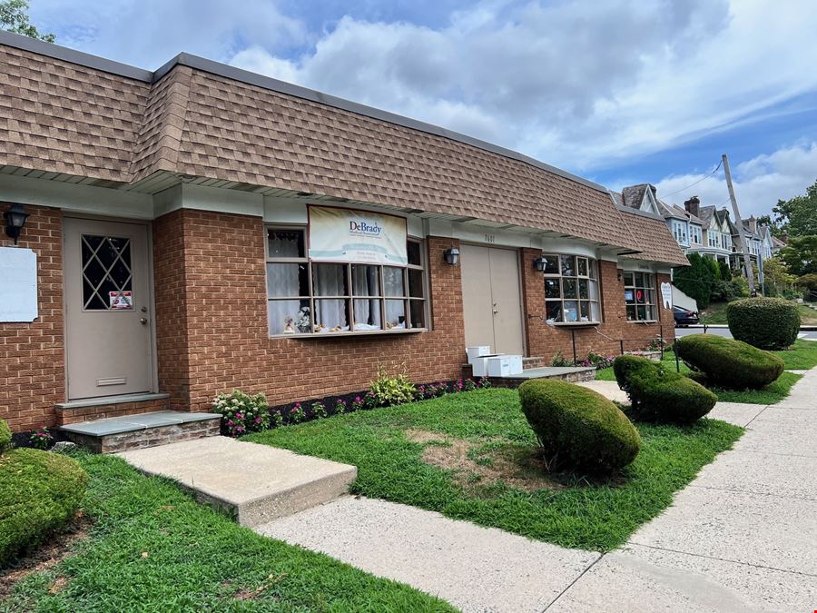 1,100 SF | 7601 Germantown Ave | Retail/Office Space For Lease