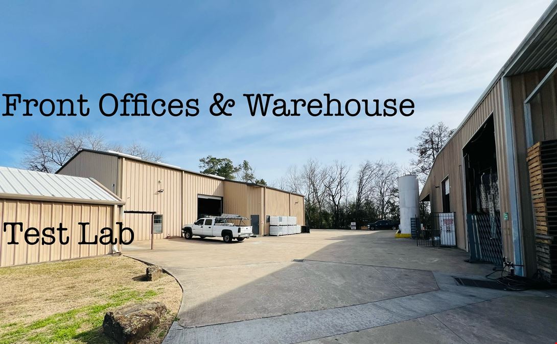 27,894SF IND WAREHOUSE(S) WITH HEAVY POWER- FOR LEASE, Spring, TX 77373