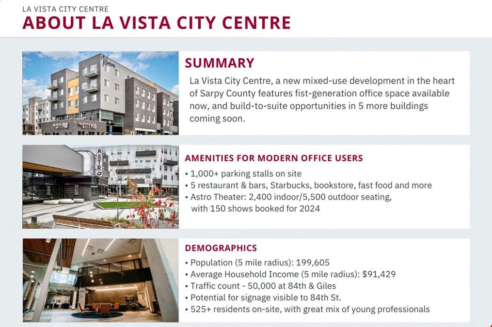 LA VISTA CITY CENTRE OFFICE BUILDINGS
