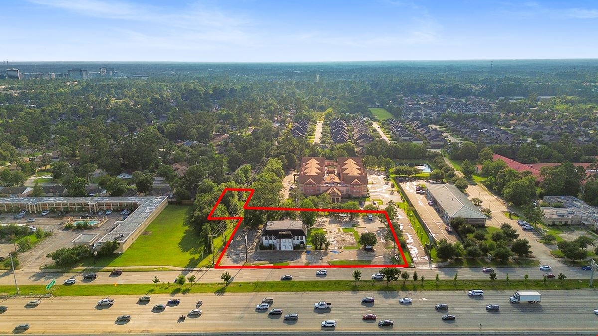 1.5 Acres with Prime I-45 Frontage – Exceptional Visibility & Access