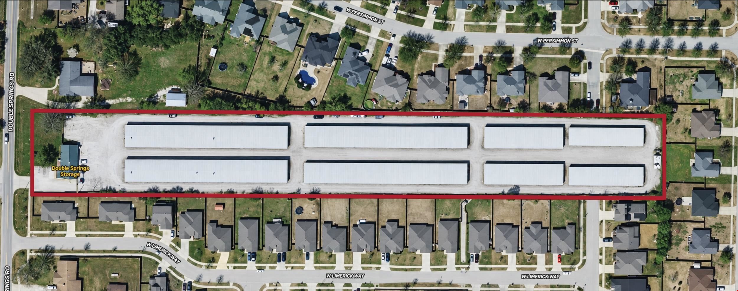 Self Storage Investment Offering | 406 N Double Springs Rd, Fayetteville, AR