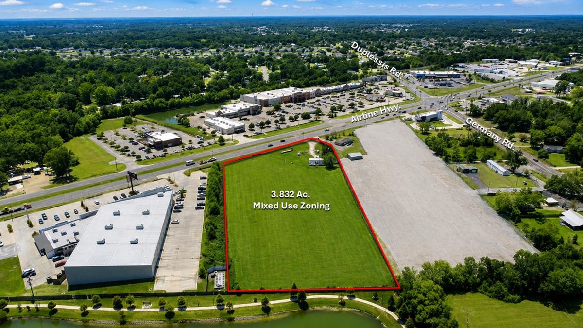 3.8 Acre Development Site on Airline Hwy.