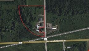 5 Buildings located on 9+/- Acres