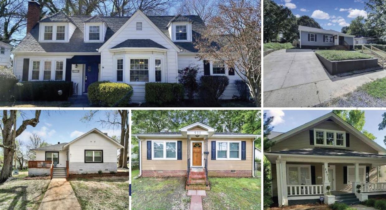 7 Home SFR Investment Portfolio Gastonia, North Carolina