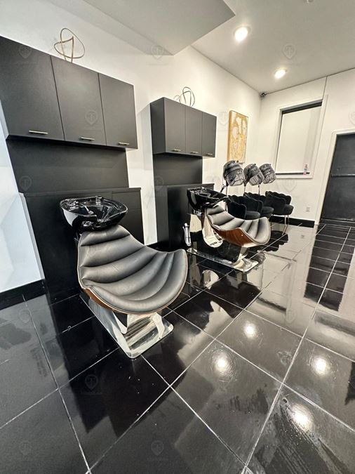800 SF | 970 Rogers Avenue | Built Out Hair Salon for Lease