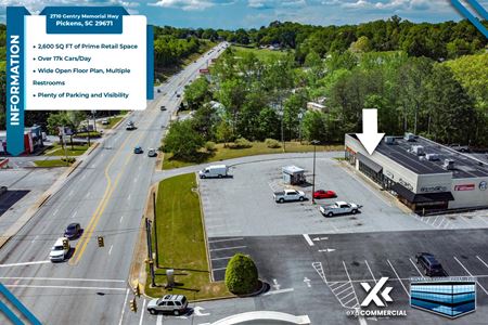 Preview of commercial space at 2710 Gentry Memorial Highway