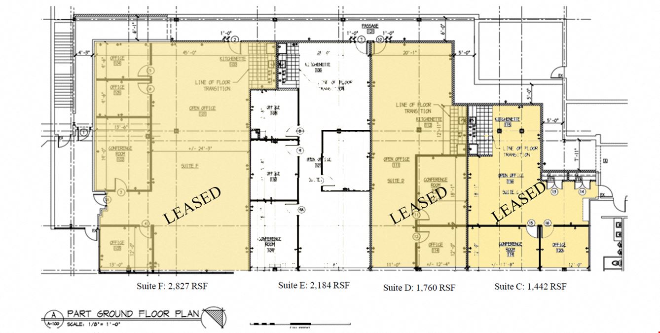 ±2,184  SF Pre-Built Office Suites