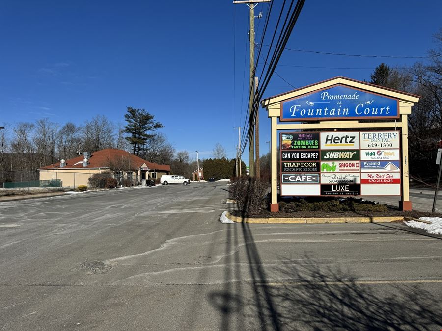 Fountain Court Shopping Center- 3180 Route 611