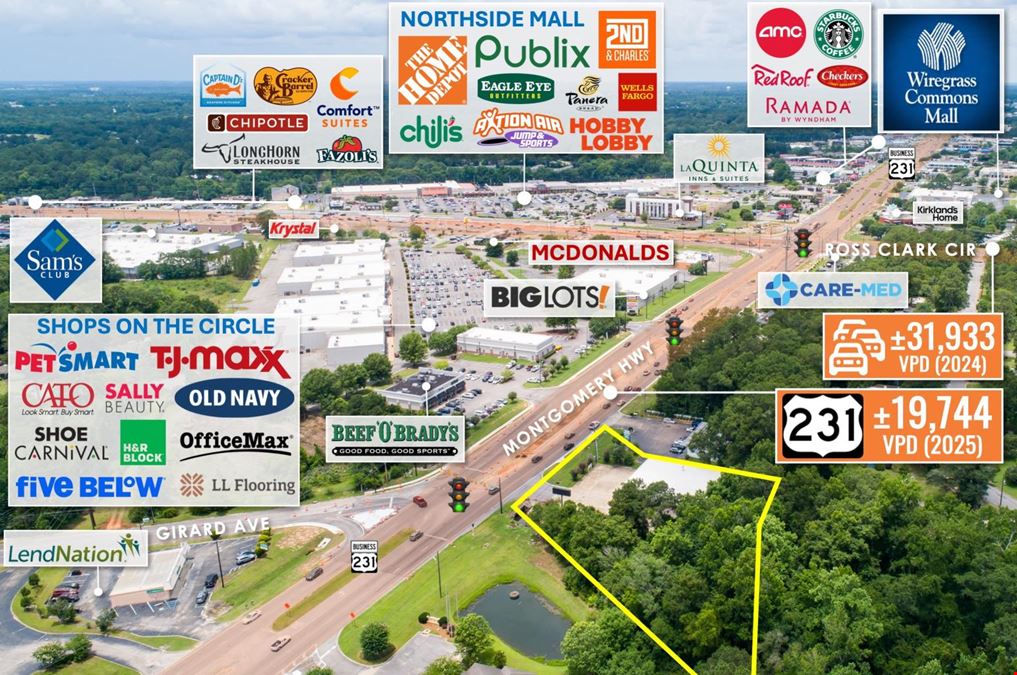 REIT Sale | Former Advance Auto Parts | 19K VPD | Florida Border Nearby