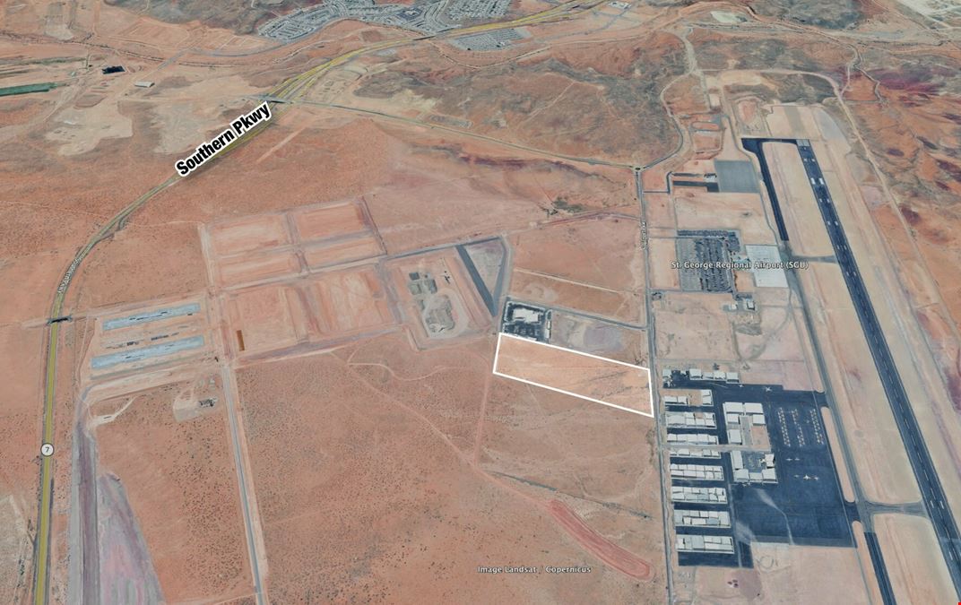 20 Acres Airport Land Available for Sale