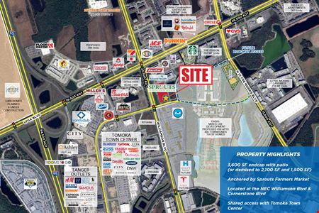 Preview of Retail space for Rent at  N Williamson Blvd & LPGA Blvd