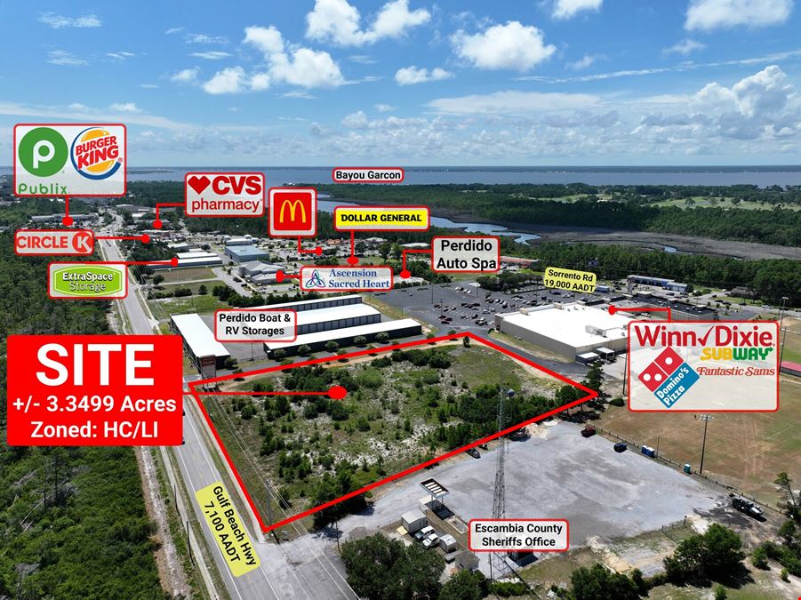 Vacant HC/LI Land For Sale