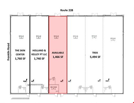 Preview of Retail space for Rent at Route 228 & Franklin