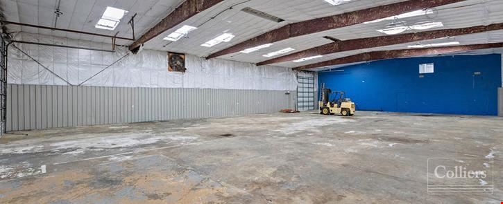 ±7,800-SF Industrial Building With Large Laydown Yard