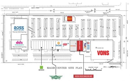 Preview of Retail space for Rent at SEC Devonshire & Mason Ave (10120 - 20220 Devonshire)