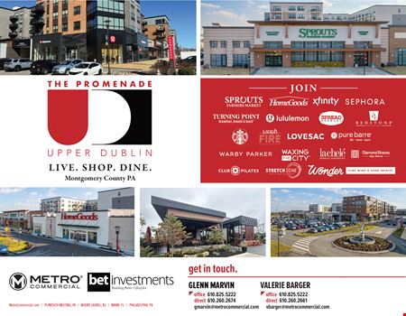 Preview of commercial space at Welsh Road and Dreshertown Road