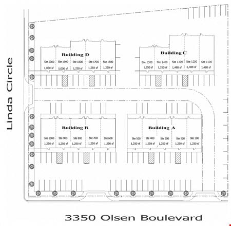 Preview of Office space for Rent at 3350 Olsen