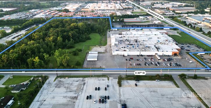 Infill Manufacturing Facility on Large Land Site with Heavy Power